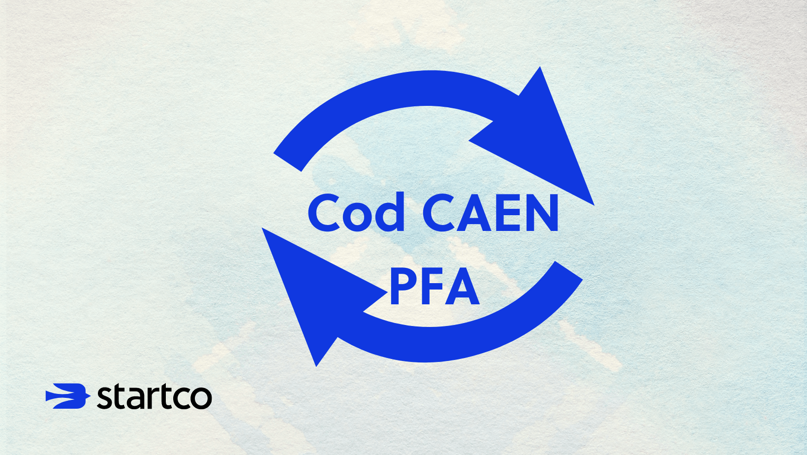 Cum adaugi sau schimbi un cod CAEN în PFA?