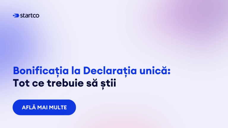 bonificatia pentru declaratia unica